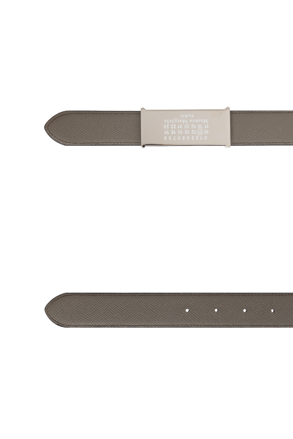 【関税&送料込】Maison Margiela Leather Belt Maison Margiela Leather Belt | Neutrals | FARFETCH PL